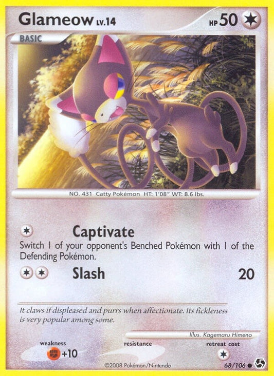 Image for Glameow (68/106) (Great Encounters) - Pokemon