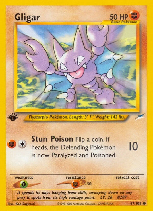Image for Gligar (067/105) (Neo Destiny) - Pokemon