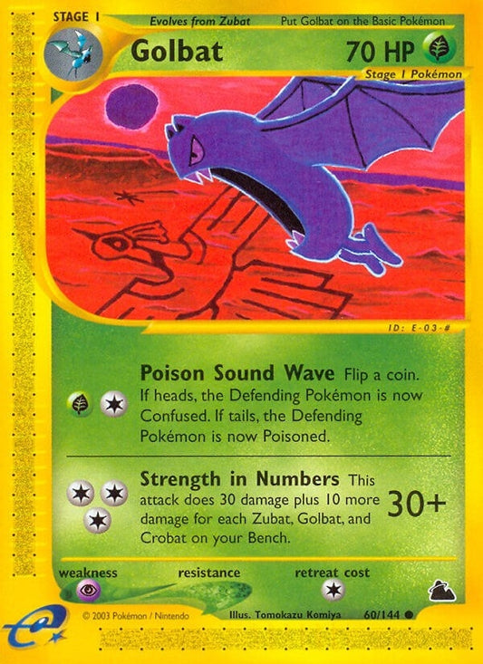 Image for Golbat (060/144) (Skyridge) - Pokemon