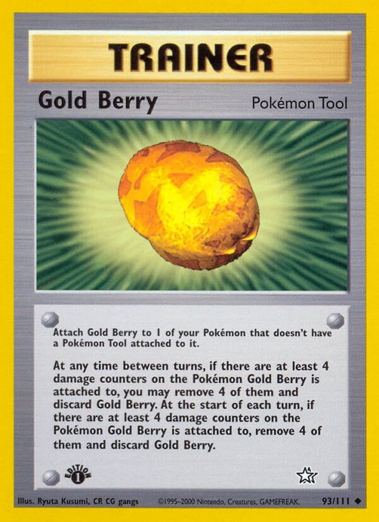 Image for Gold Berry (093/111) (Neo Genesis) - Pokemon