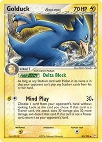 Image for Golduck (Delta Species) (43/110) (Holon Phantoms) - Pokemon