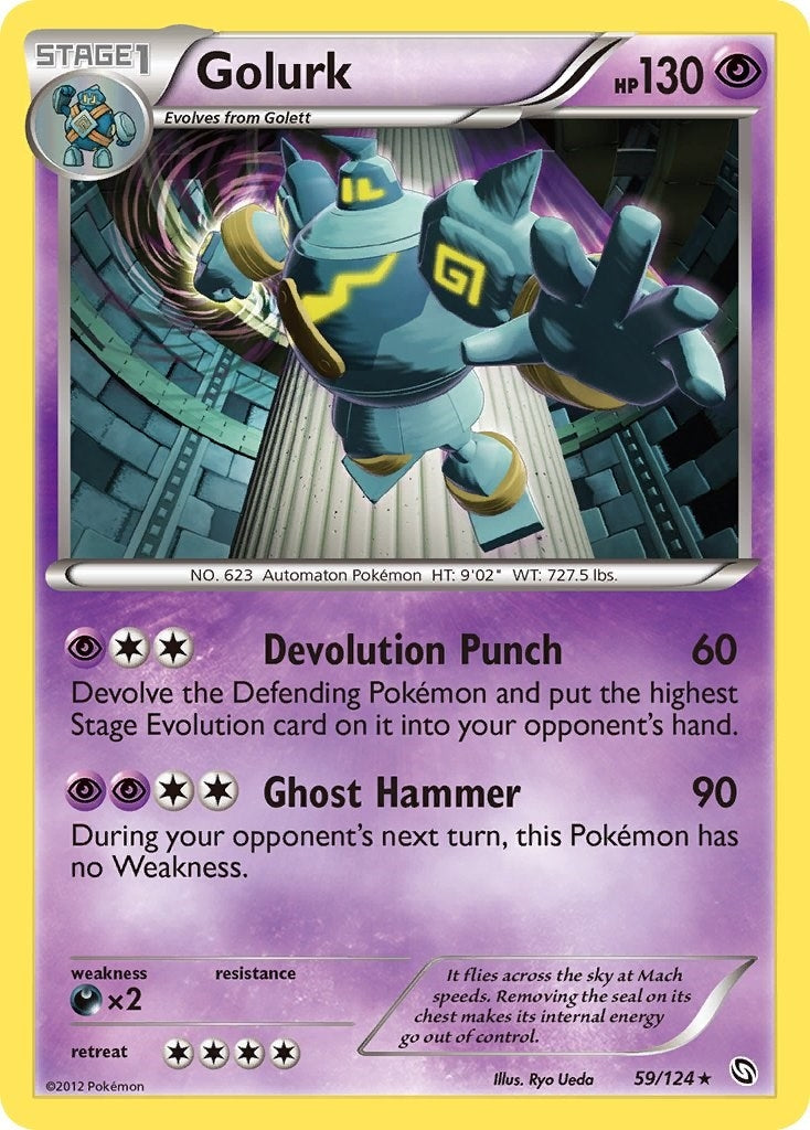 Image for Golurk (59/124) (Dragons Exalted) - Pokemon