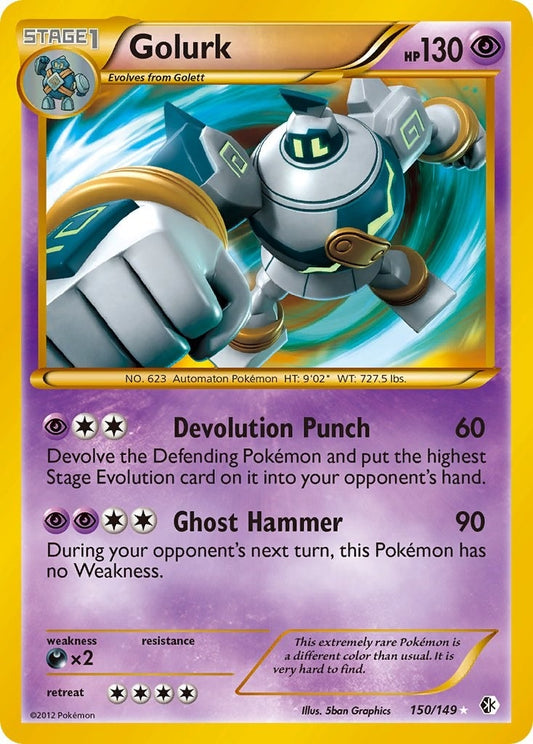 Image for Golurk (150/149) (Boundaries Crossed) - Pokemon