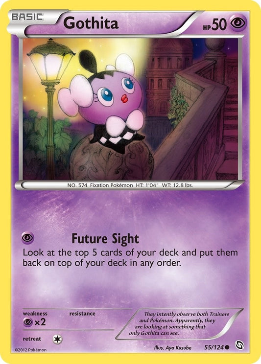 Image for Gothita (55/124) (Dragons Exalted) - Pokemon