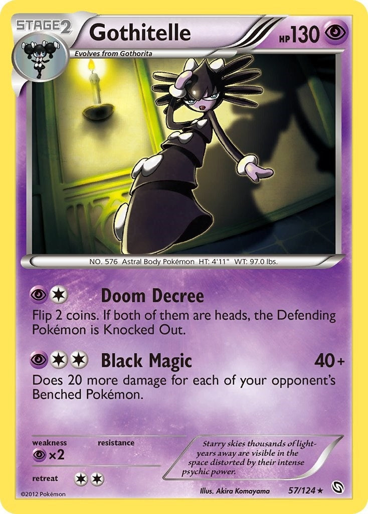 Image for Gothitelle (57/124) (Dragons Exalted) - Pokemon