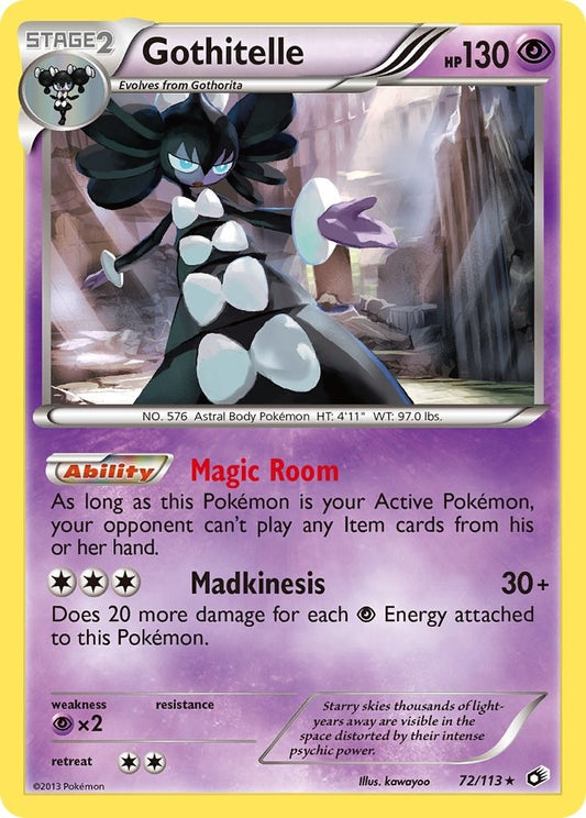 Image for Gothitelle (72/113) (Legendary Treasures) - Pokemon