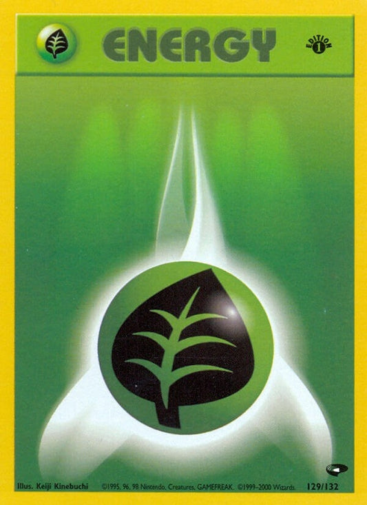 Image for Grass Energy (129/132) (Gym Challenge) - Pokemon