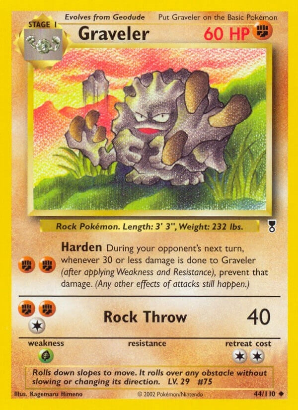 Image for Graveler (044/110) (Legendary Collection) - Pokemon