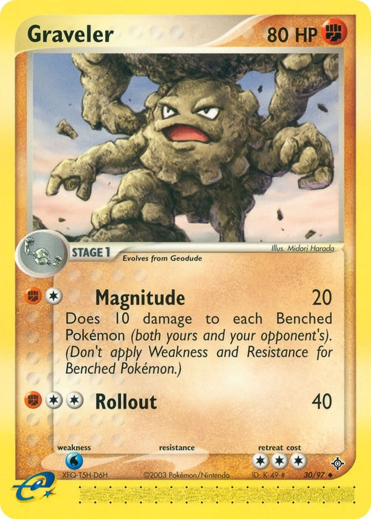 Image for Graveler (30/97) (Dragon) - Pokemon