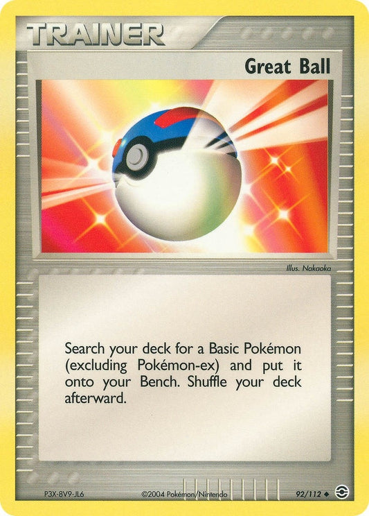 Image for Great Ball (92/112) (FireRed & LeafGreen) - Pokemon