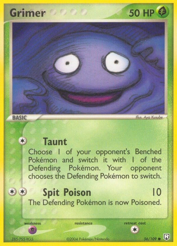 Image for Grimer (56/109) (Team Rocket Returns) - Pokemon