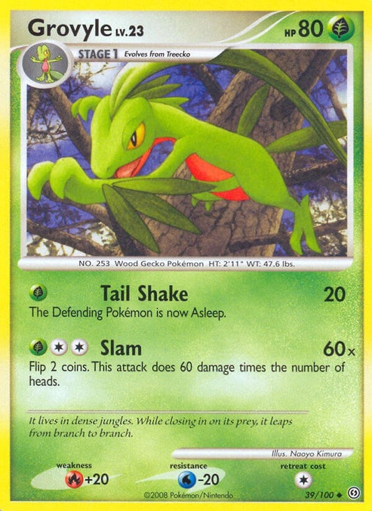 Image for Grovyle (39/100) (Stormfront) - Pokemon