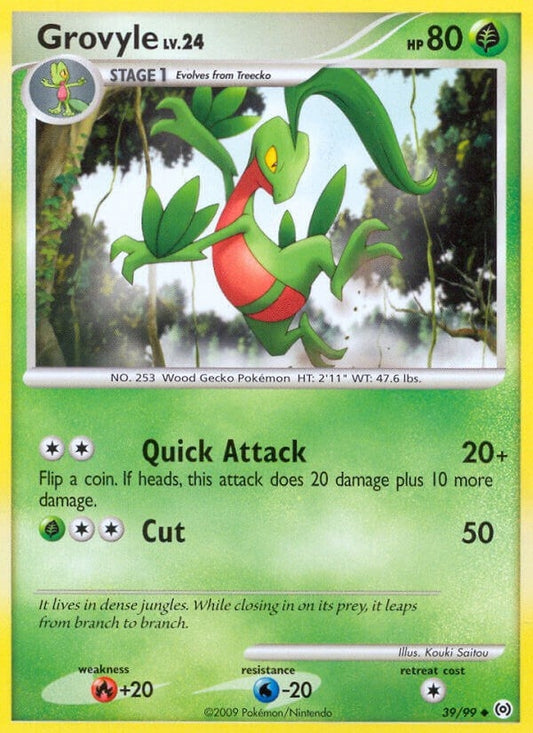 Image for Grovyle (39) (39/99) (Arceus) - Pokemon
