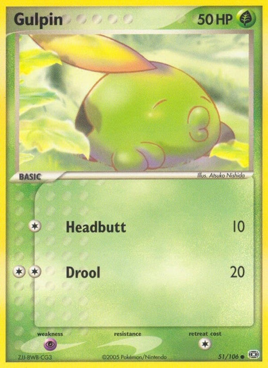 Image for Gulpin (51/106) (Emerald) - Pokemon