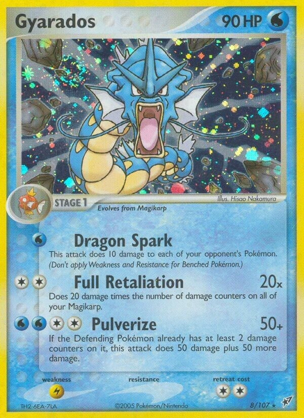 Image for Gyarados (8/107) (Deoxys) - Pokemon