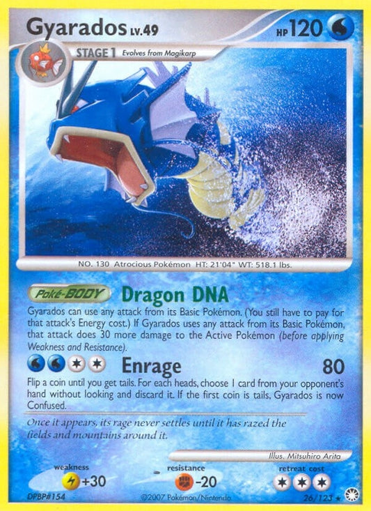 Image for Gyarados (26/123) (Mysterious Treasures) - Pokemon