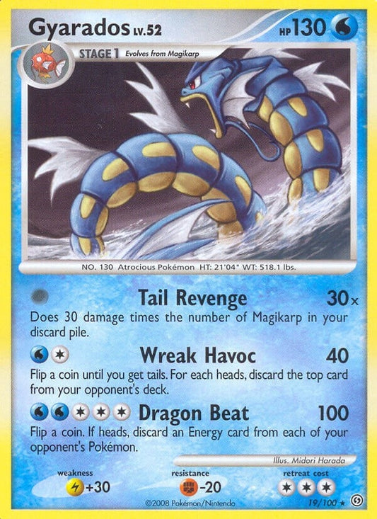Image for Gyarados (19/100) (Stormfront) - Pokemon