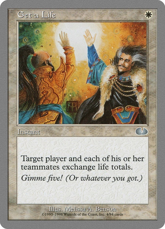 Image for Get a Life (4) (Unglued) - Magic: The Gathering