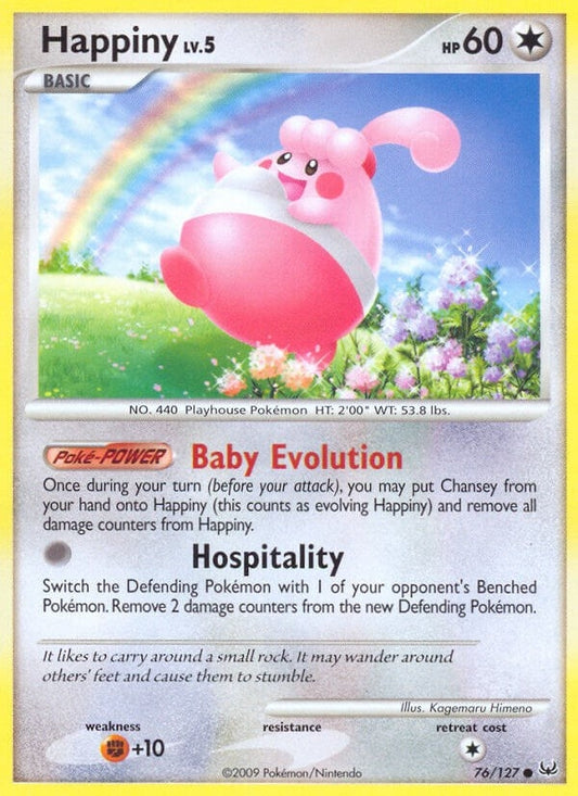 Image for Happiny (76/127) (Platinum) - Pokemon
