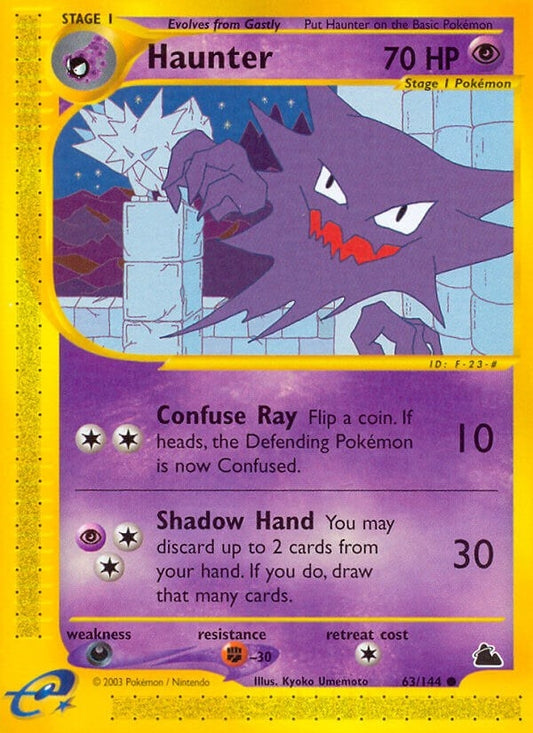 Image for Haunter (063/144) (Skyridge) - Pokemon