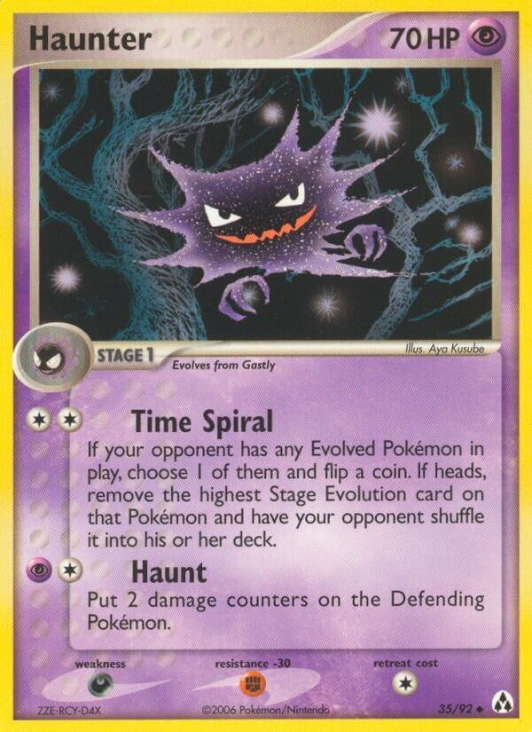 Image for Haunter (35/92) (Legend Maker) - Pokemon