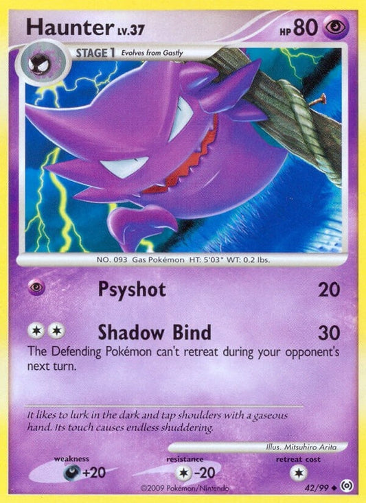 Image for Haunter (42) (42/99) (Arceus) - Pokemon