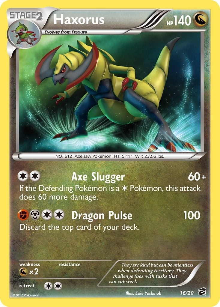 Image for Haxorus (16/20) (Dragon Vault) - Pokemon