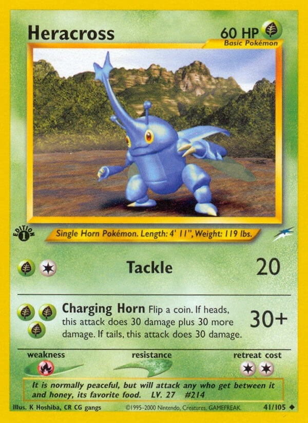 Image for Heracross (041/105) (Neo Destiny) - Pokemon