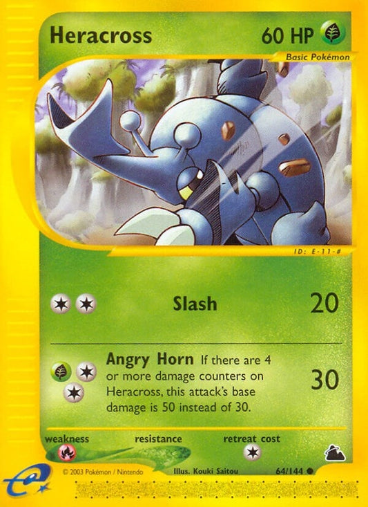Image for Heracross (064/144) (Skyridge) - Pokemon