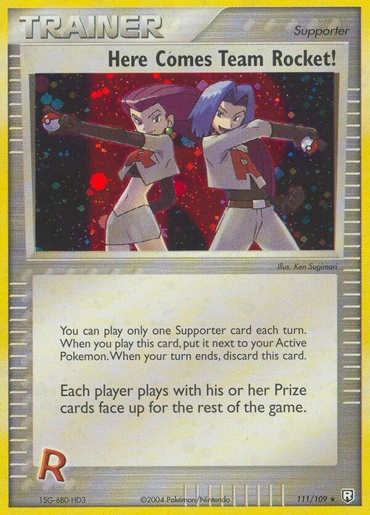 Image for Here Comes Team Rocket! (111/109) (Team Rocket Returns) - Pokemon