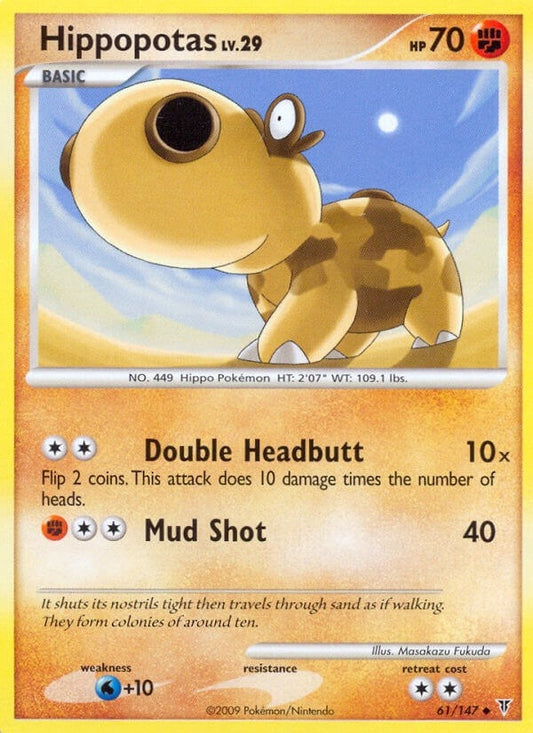 Image for Hippopotas (61) (Supreme Victors) - Pokemon