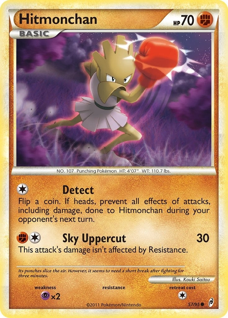 Image for Hitmonchan (57/95) (Call of Legends) - Pokemon