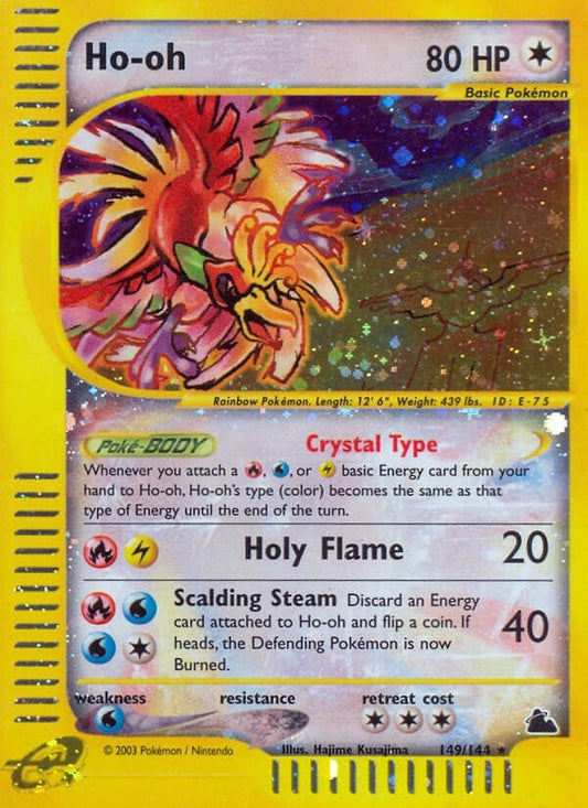 Image for Ho-oh (149/144) (Skyridge) - Pokemon