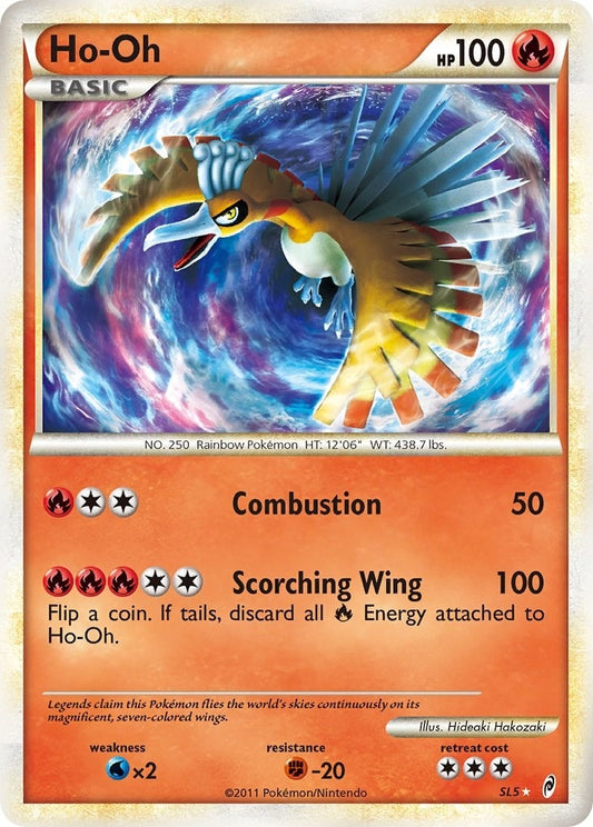Image for Ho-Oh (Shiny) (SL5) (Call of Legends) - Pokemon