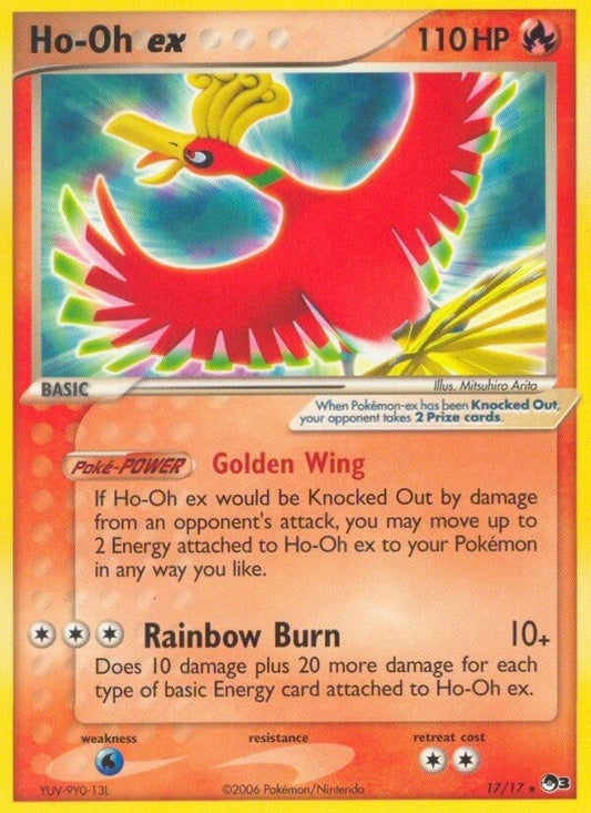 Image for Ho-Oh ex (Non-Holo) (017/017) (POP Series 3) - Pokemon