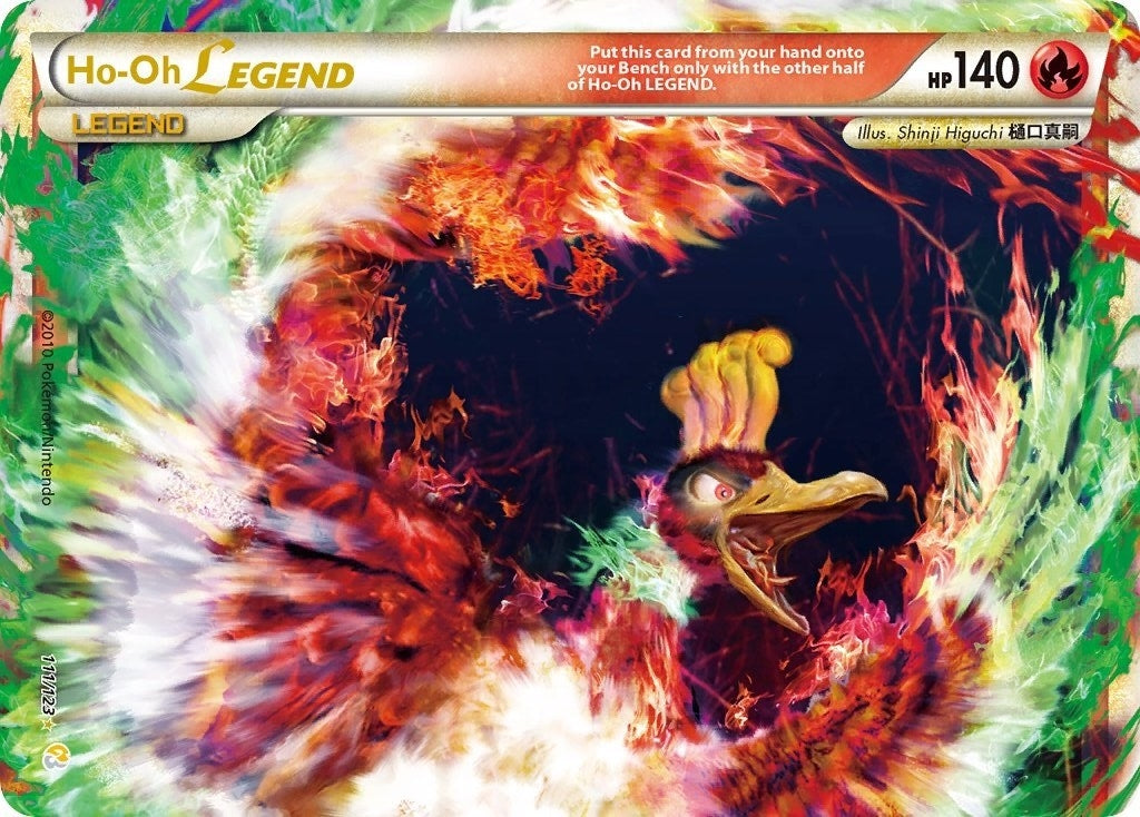 Image for Ho-Oh Legend (Top) (111/123) (HeartGold SoulSilver) - Pokemon