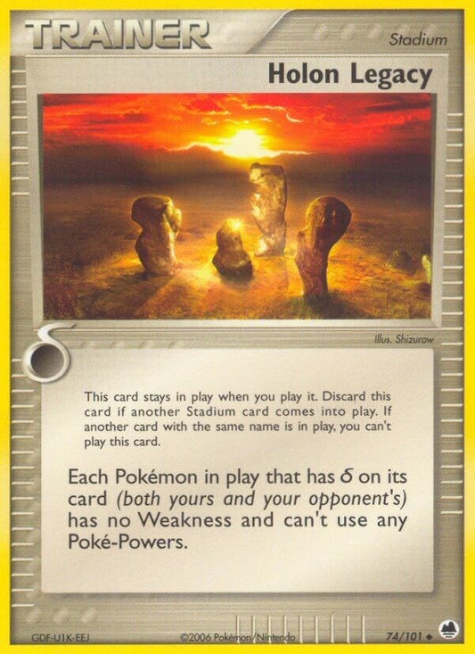 Image for Holon Legacy (74/101) (Dragon Frontiers) - Pokemon