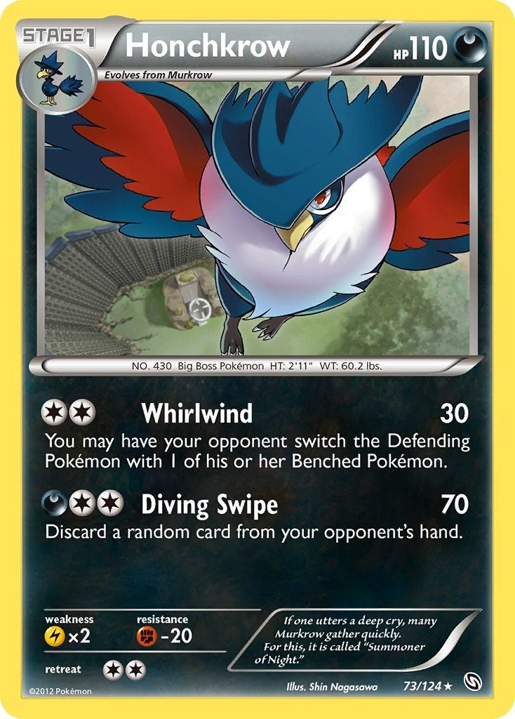 Image for Honchkrow (73/124) (Dragons Exalted) - Pokemon