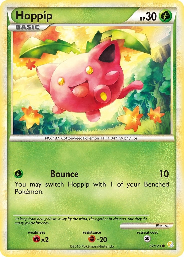 Image for Hoppip (67/123) (HeartGold SoulSilver) - Pokemon