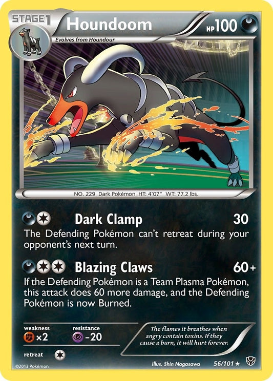 Image for Houndoom (56/101) (Plasma Blast) - Pokemon
