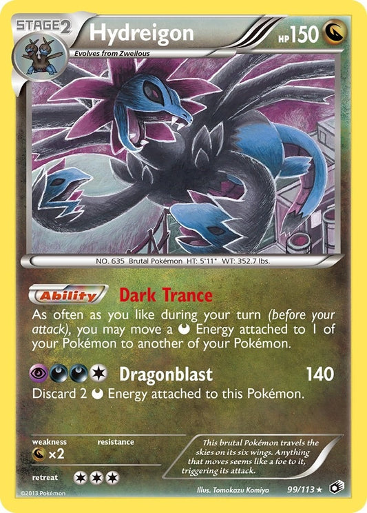 Image for Hydreigon (99/113) (Legendary Treasures) - Pokemon