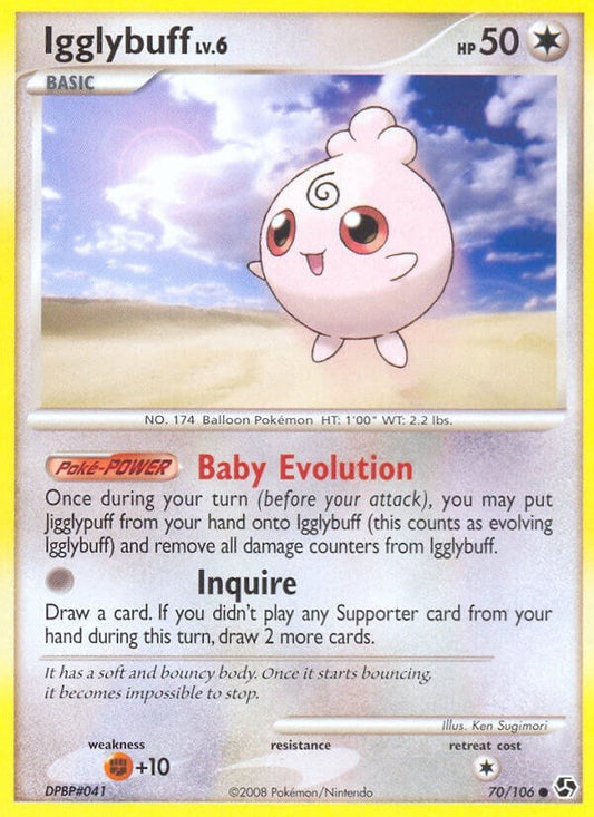 Image for Igglybuff (70/106) (Great Encounters) - Pokemon