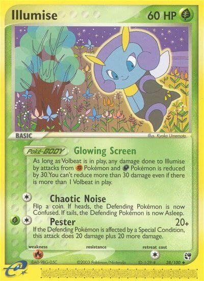 Image for Illumise (38/100) (Sandstorm) - Pokemon