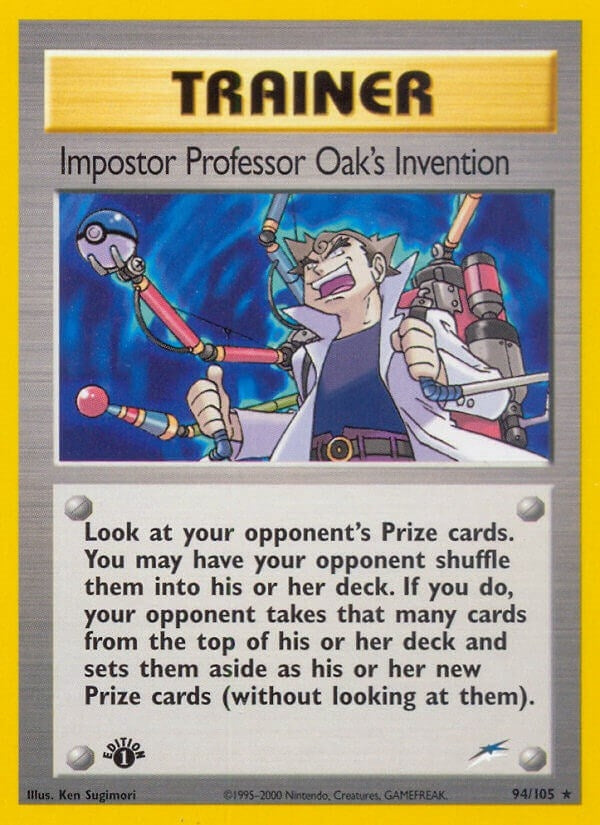 Image for Impostor Professor Oak's Invention (094/105) (Neo Destiny) - Pokemon