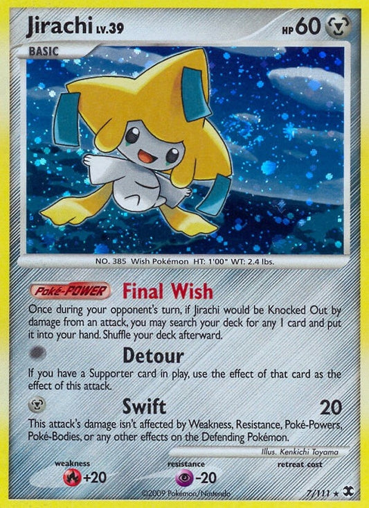 Image for Jirachi (7/111) (Rising Rivals) - Pokemon