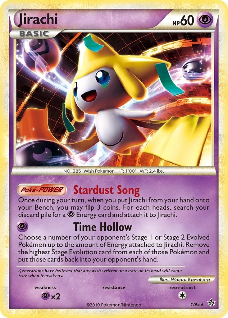 Image for Jirachi (1/95) (Unleashed) - Pokemon