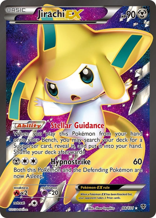 Image for Jirachi EX (98 Full Art) (98/101) (Plasma Blast) - Pokemon