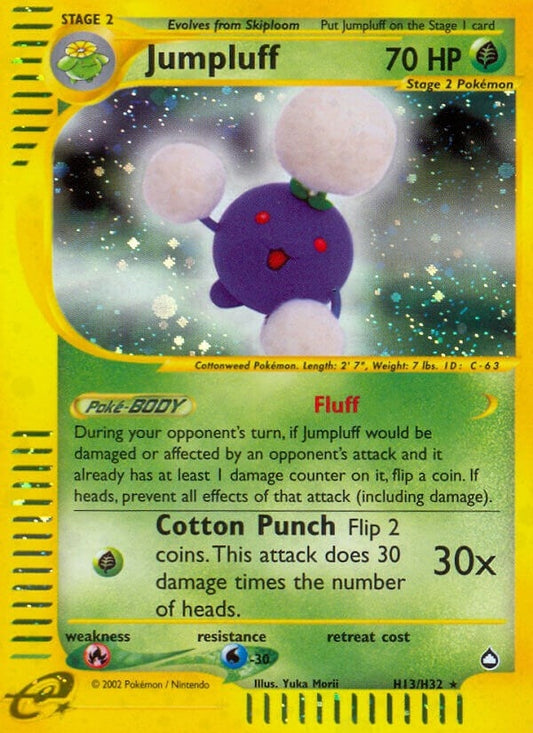 Image for Jumpluff (H13) (H13/H32) (Aquapolis) - Pokemon