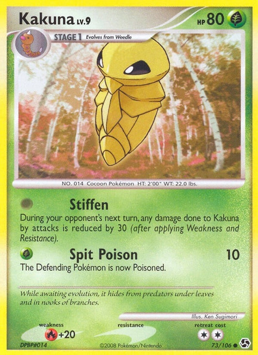 Image for Kakuna (73/106) (Great Encounters) - Pokemon