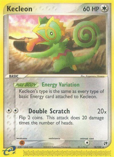Image for Kecleon (18/100) (Sandstorm) - Pokemon